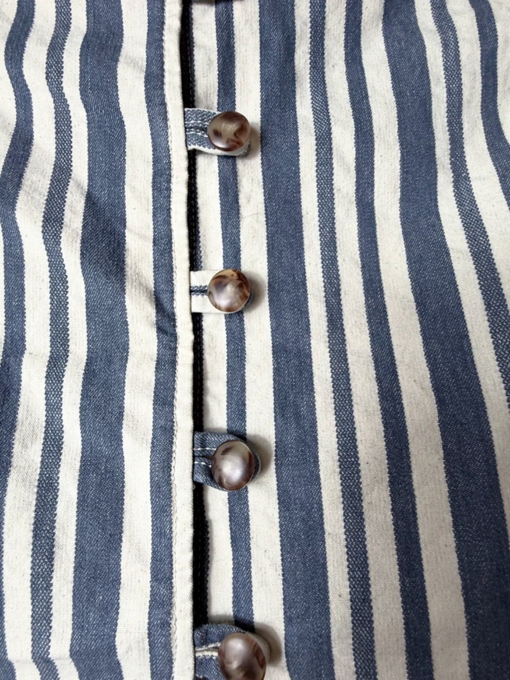 Sezane Striped Pant and cropped Top Set in Blue Size 34 (2/XS)‎ (G) - Picture 9 of 13